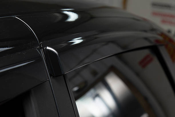 istock Deflectors for side Windows of the car.Car accessory. Additional equipment. 2212139983