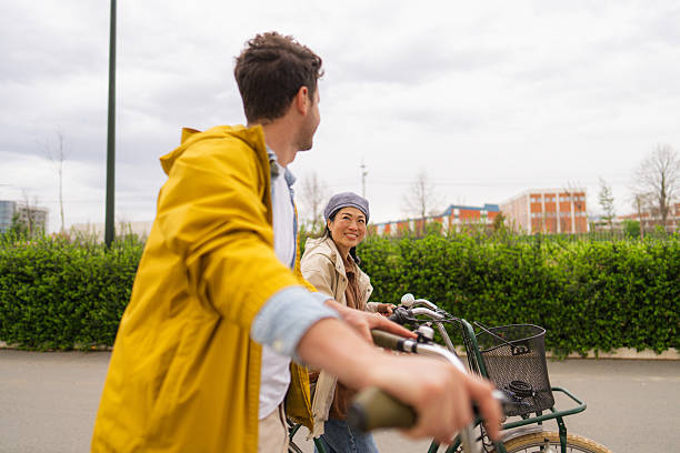 istock Good company for a bike ride 2212144251