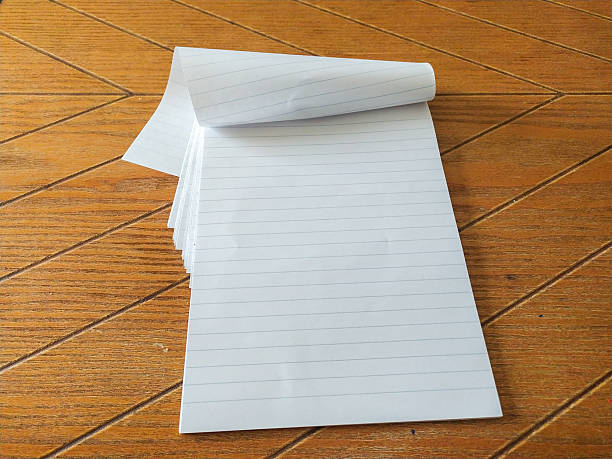 Angled Notepad 30+ Paper Sheet Angle Stock Photos, Pictures & Royalty-Free Images - iStock