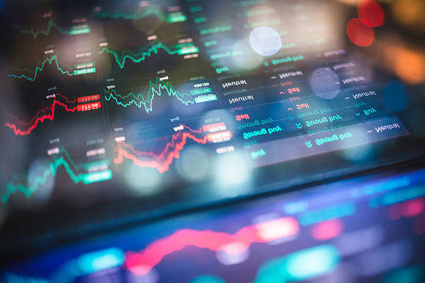istock financial market volatility on digital interface with fluctuating trading data  real-time stock market analysis and investment trends based on AI 2212166517