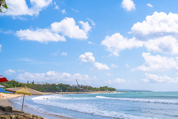 istock Bali, Indonesia- Oct 25, 2024: kuta beach scenery 2212172500