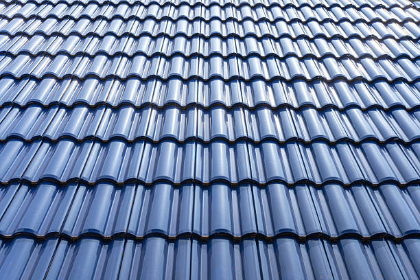 istock Blue Roof Tiles Texture Seamless Pattern Architectural Background 2212174204
