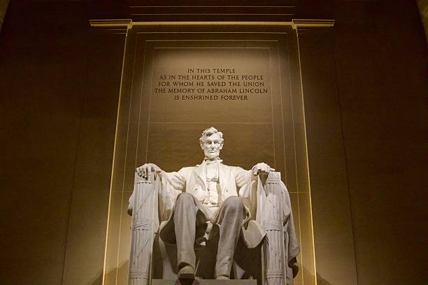 istock Abraham Lincoln Memorial at Night 2212175864