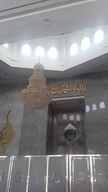 istock The interior design of the mosque 2212178438