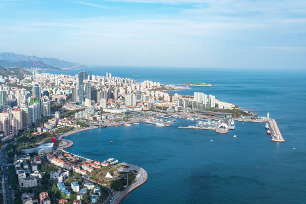 istock Qingdao City Scenery Sunset Timelapse 2212178464