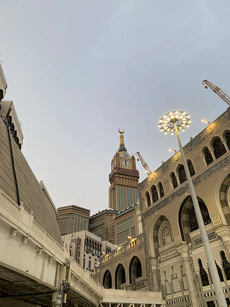 istock Masjidil Haram and Abraj Al-Bait Clock Tower 2212192172