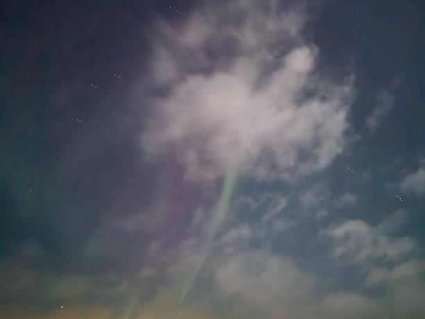 istock Northern lighs in winter from Lapland 2212192493