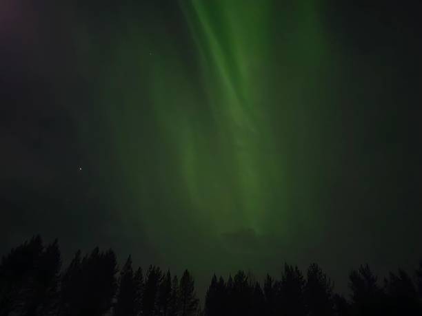 istock Northern lighs in winter from Lapland 2212192737