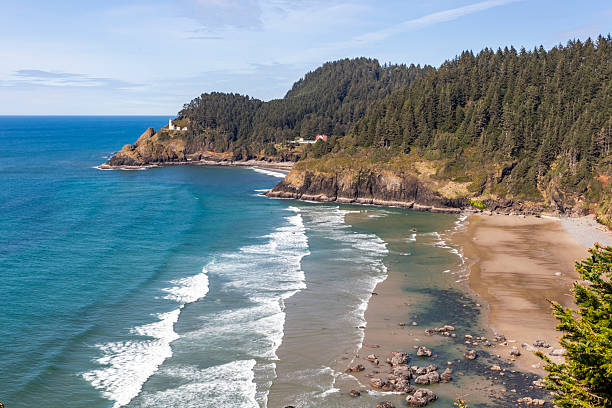 istock Beautiful Pacific Oregon coast, viewed from above 2212210132