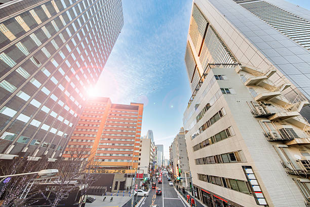 istock Tokyo buildings in beautiful sunlight 2212210860