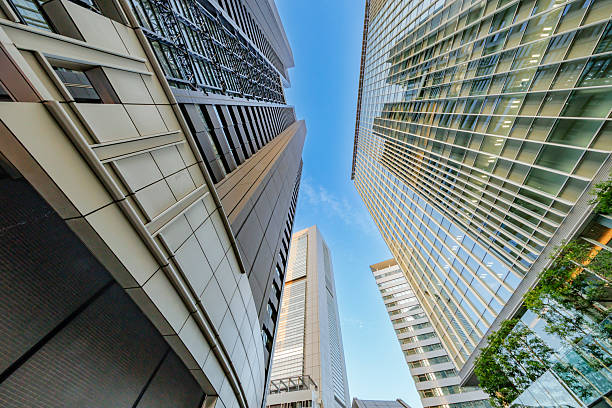istock Tokyo buildings in beautiful sunlight 2212210951