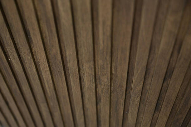 istock Groove wood wall 2212218197