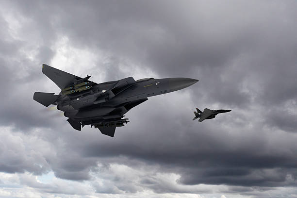 istock Formation flying of Fighter Jets. 2212227016