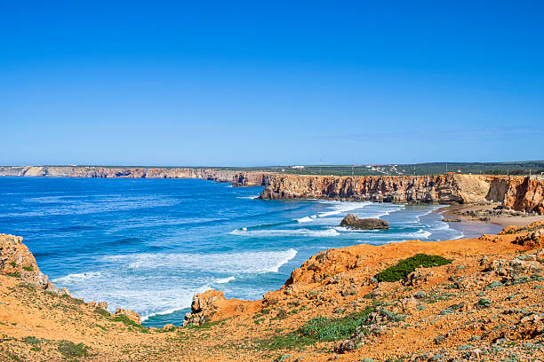 istock Praia do Tonel, a beach in Algarve protected by high cliffs (Portugal) 2212229202