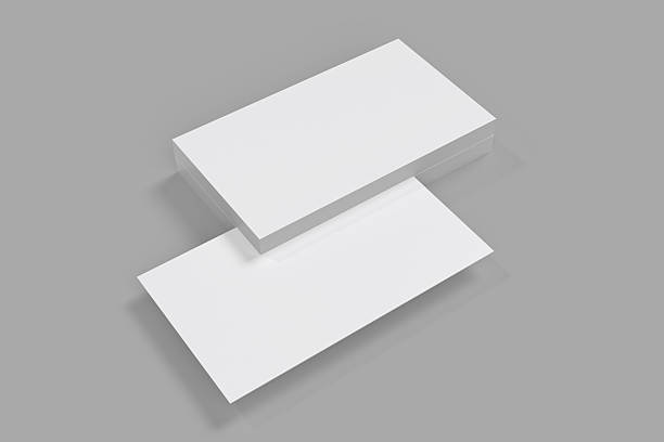istock Modern business card mockup on the stack with front and back isolated. Template design for presentation branding identity, namecard, gift card, invitation, game card, greeting card, stationery, ads 2212231987