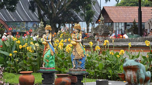 This photo was taken in Ulun Danu Beratan or Bratan Temple, Bali, Indonesia