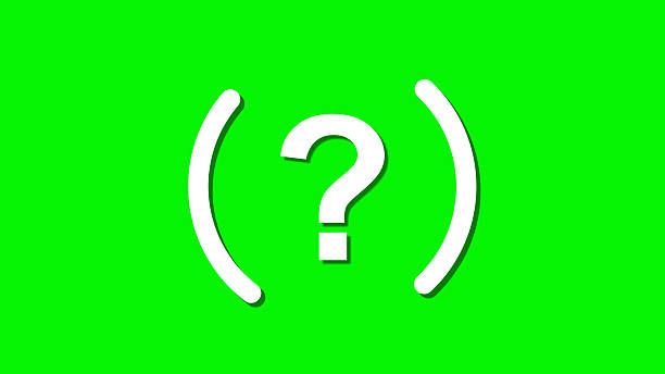 Question mark icon background- 4K Stok photo