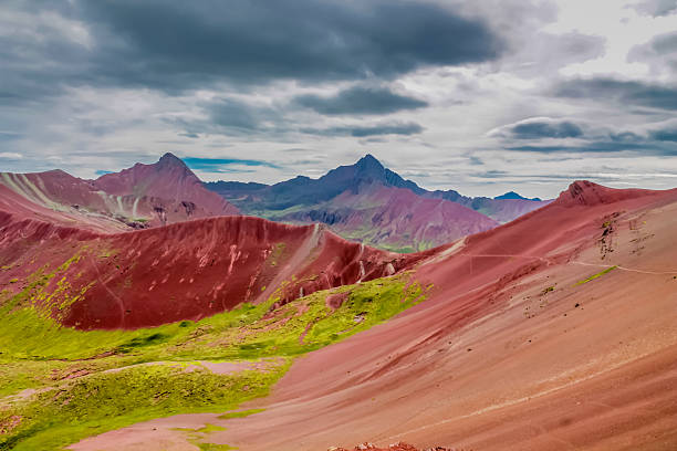 istock Red valley mountains Vinicunca in Peru near Rainbow mountain Cuzco 2212263954