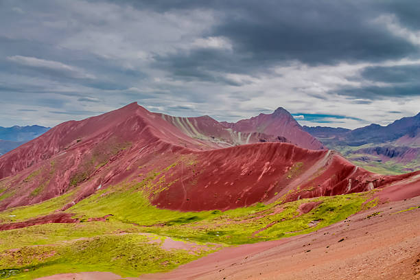 istock Red valley mountains Vinicunca in Peru near Rainbow mountain Cuzco 2212263995