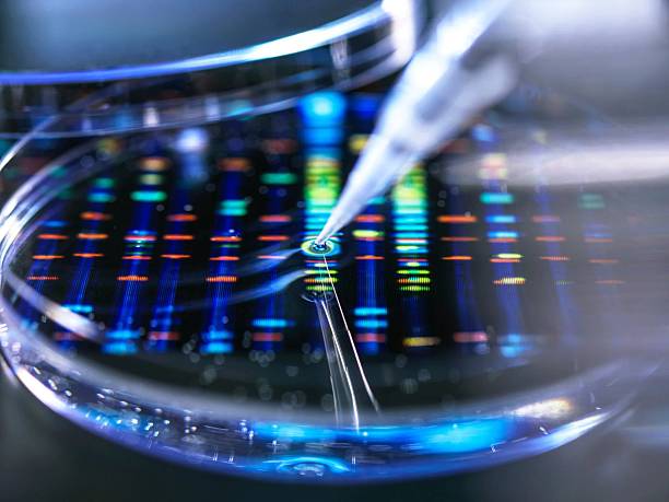 istock A pipette releases a drop of liquid over a dna sequence, highlighting scientific innovation. 2212269394