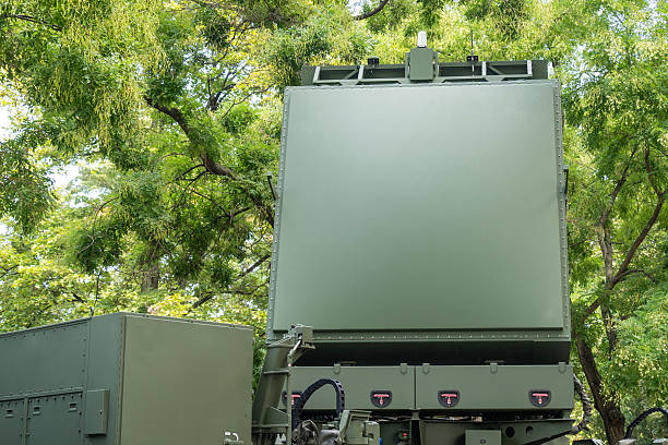 istock Israeli-developed ELM-2084 Military mobile radar system in a forested area 2212269463