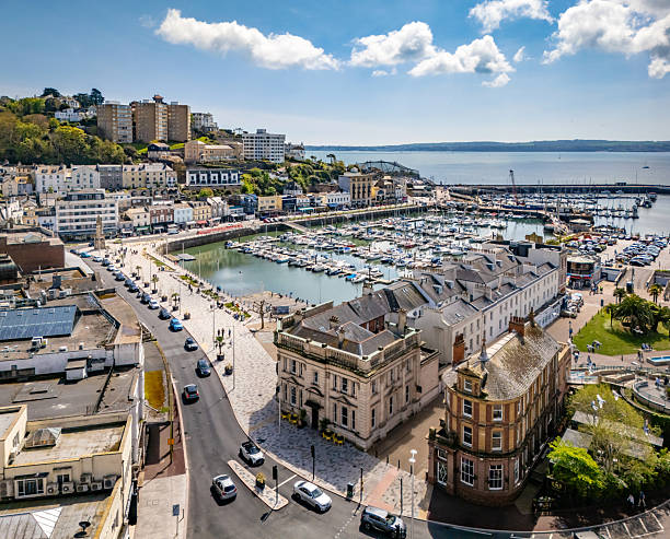 istock Torquay harbour front and sea views 2212269660
