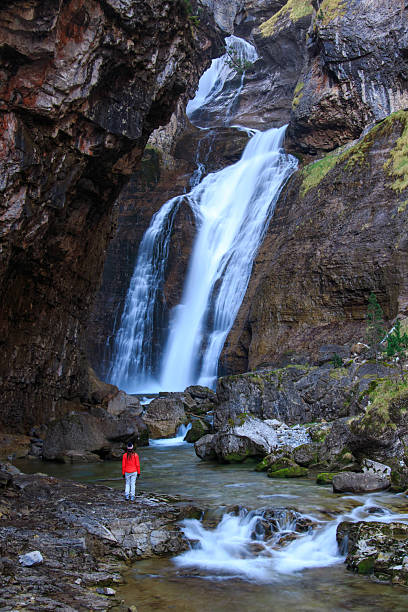 istock Waterfall of Estrecho. Ordesa and Monte Perdido 2212269728