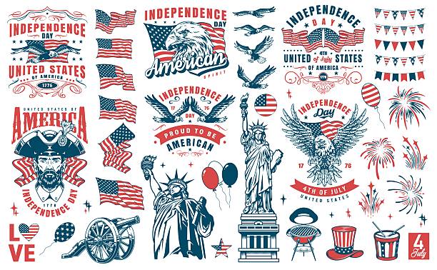 1,512,600+ American Symbols Stock Illustrations, Royalty-Free