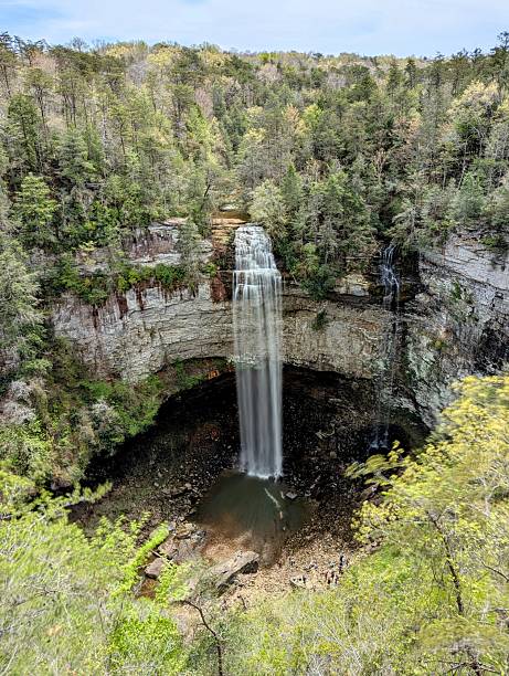 istock Long exposure of Fall Creek Falls from the overlook 2212287508
