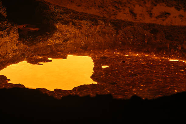 View of the crater of Karakunidake or Mount Karakuni (1,700m), a volcano in Kirishima-Kinkowan National Park in Kyūshū, Japan, a park composed of volcanoes, volcanic lakes, and onsen.