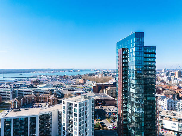 istock Southampton skyline dominating the cityscape on a sunny day 2212295448
