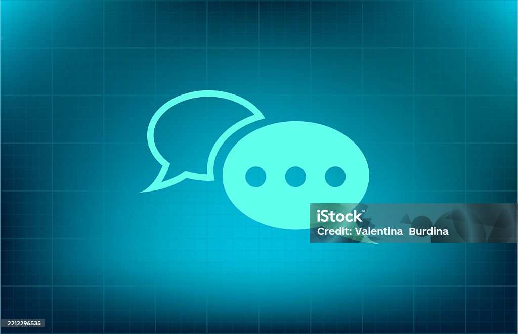 Chat Help Stock Vector Chat Bubble Support Symbol Stock Illustration - Download Image Now ...