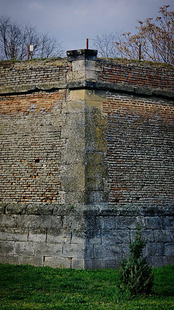 istock Ancient Brick Bastion in Alba Iulia, Romania – Spring View 2212301266