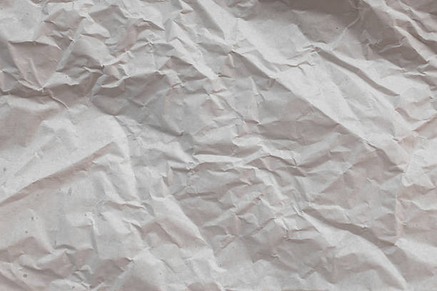 wrinkled texture on paper close up