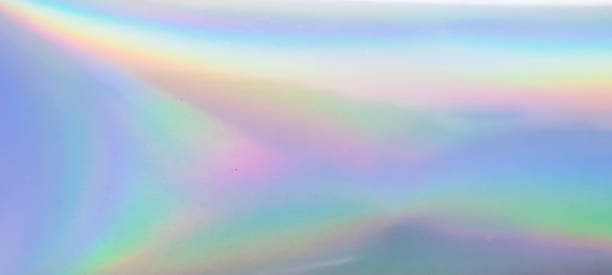 istock Holographic rainbow foil iridescent texture abstract hologram background 2212305359