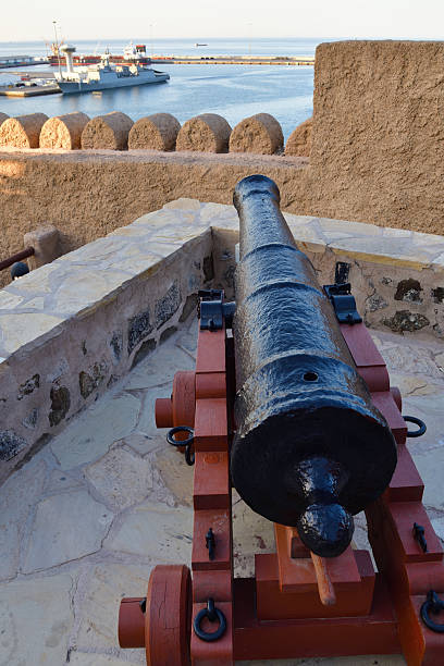 istock Cannon in Mutrah Fort in Muscat, Oman 2212312428