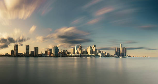 istock Detroit - Skyline at Dusk 2212314440