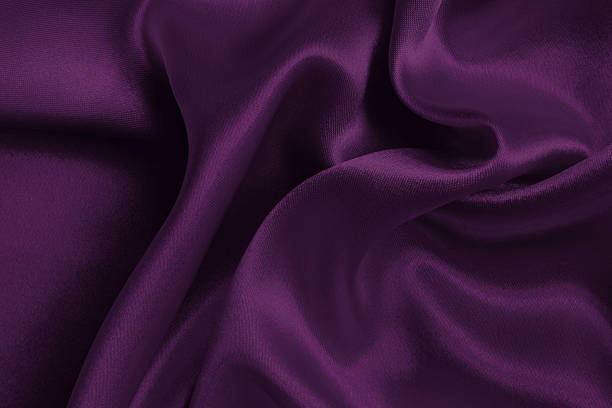 istock Purple fabric cloth texture for background and design art work, beautiful crumpled pattern of silk or linen. 2212322506