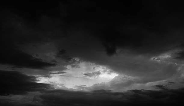 Sky full of storm clouds.