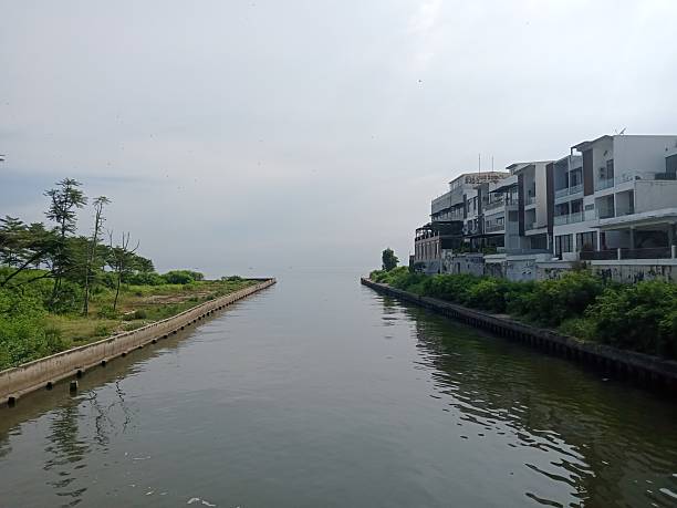 Sea view seen from the pier