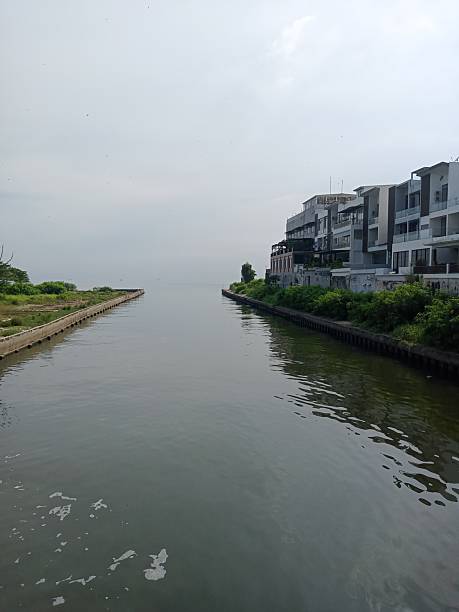 istock Sea view seen from the pier 2212327499