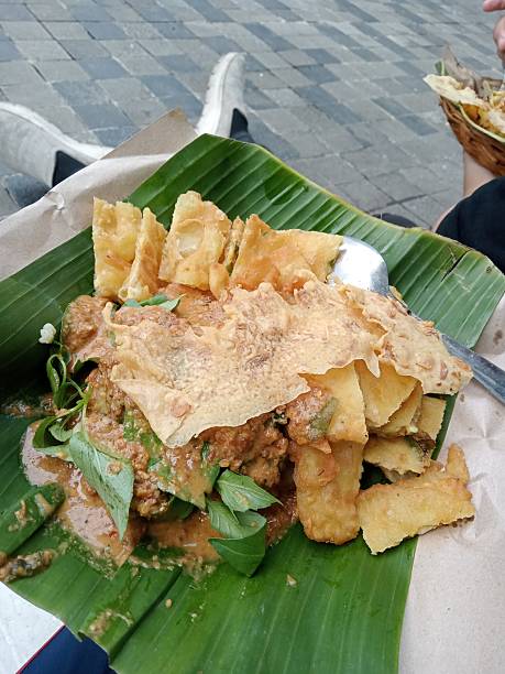 istock Pecel rice is a typical Madiun food 2212327855