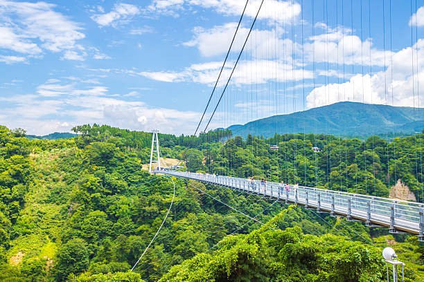 istock Kokonoe Dream Suspension Bridge (Oita Prefecture) 2212329437