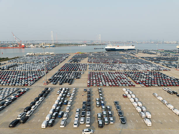 istock Commercial vehicle transport terminal 2212331159