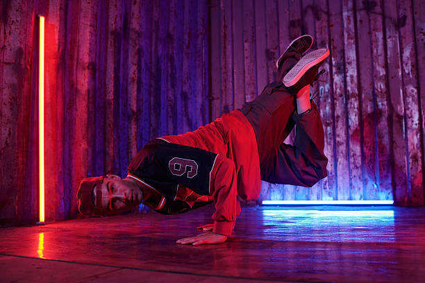 Young Woman Dancing During Party At Nightclub