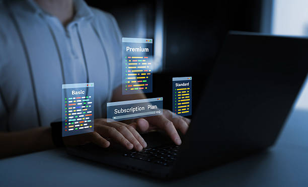 istock Subscription plan offers exclusive access to premium content, special discounts, and priority support. Subscription plan concept. Paid online service subscription plan. 2212346946