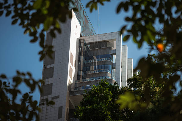 istock Modern apartment block and trees, Hong Kong 2212350258