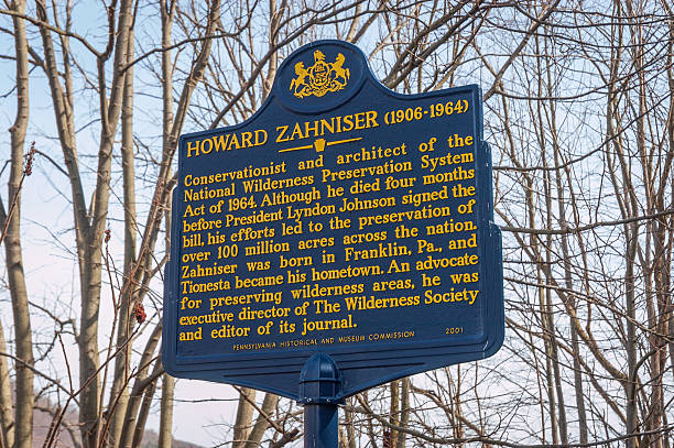 istock Allegheny National Forest's Plaque to Howard Zahniser 2212352570