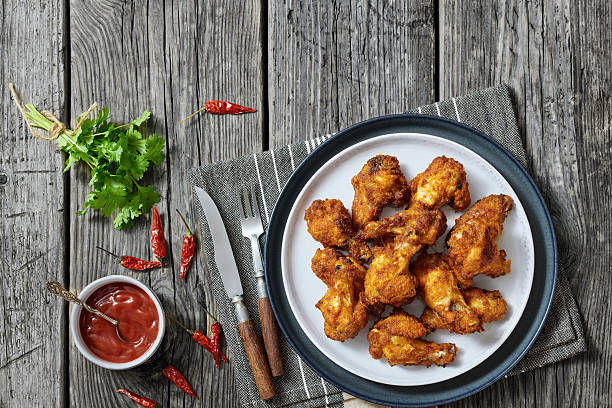 istock crispy fried chicken wings on a plate 2212368506