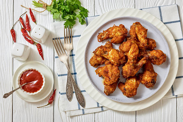 istock crispy fried chicken wings on a plate 2212368661